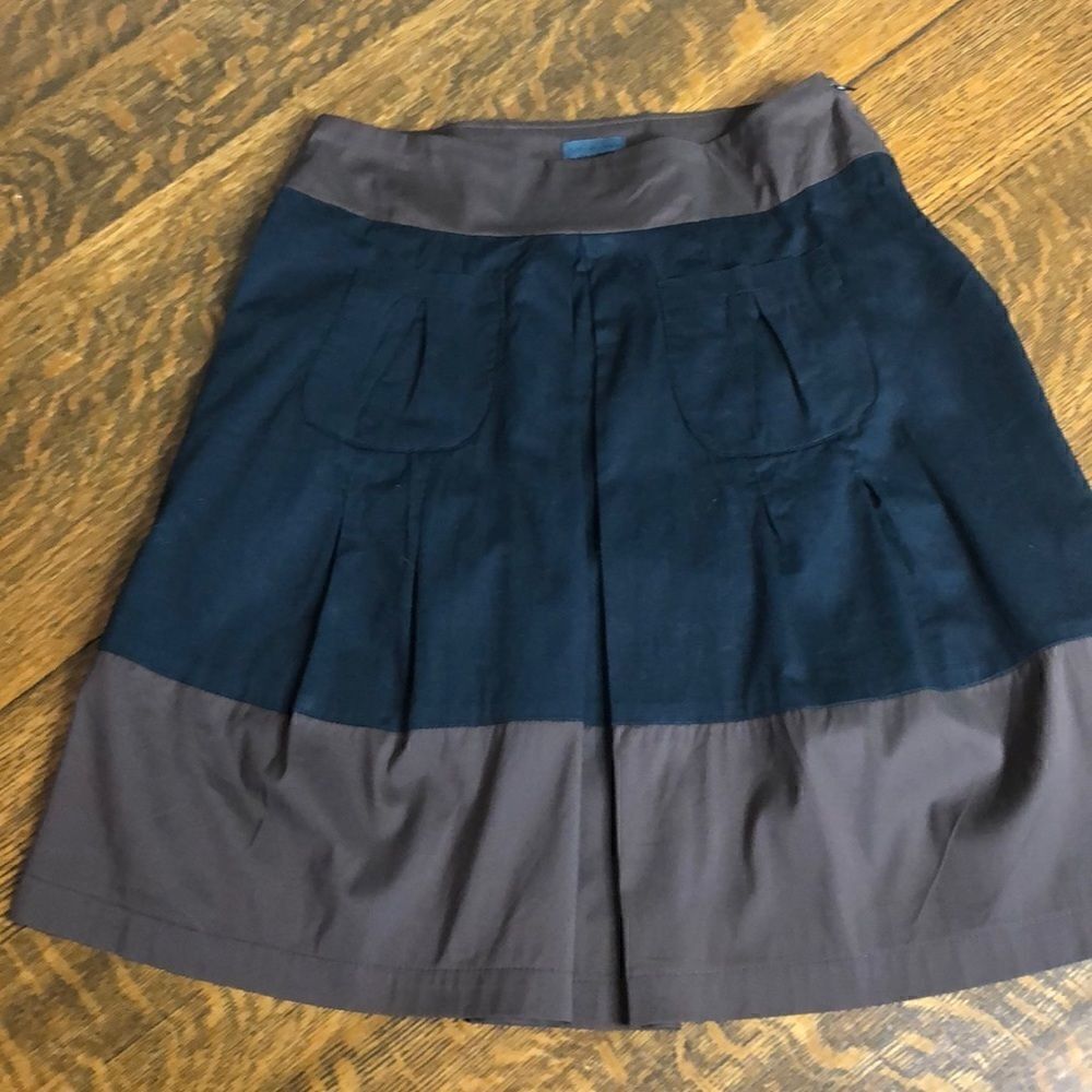 Anthropologie left of center A-line skirt - Picture 4 of 7